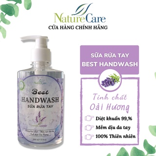 Sữa Rửa Tay BEST HANDWASH Hương Lavender NatureCare 500ML