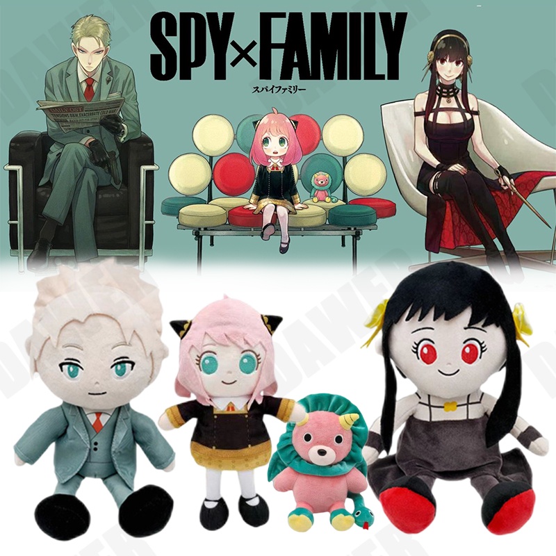 Búp Bê Nhồi Bông 2022 Mới 20-30CM Anime Spy x Family Anya Forger Chimera Đồ Chơi Quà Tặng Cho Trẻ Em