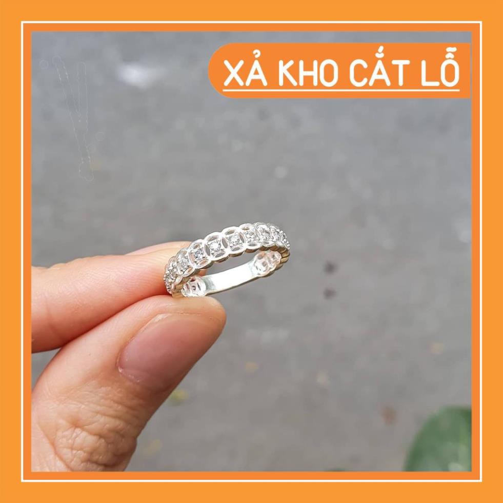 [XẢ HÀNG] Nhẫn đá mẫu mới vẫn luôn hót bạc ta full size