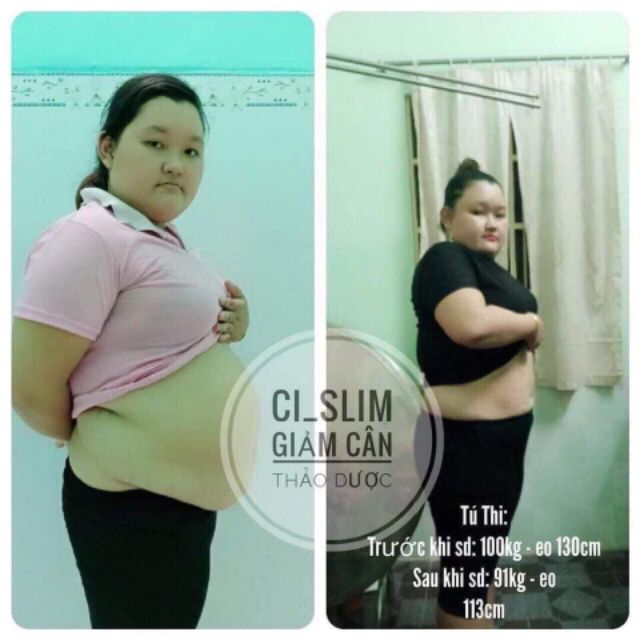 Giảm cân thảo mộc CI SLIM cam kết chính hãng công ty