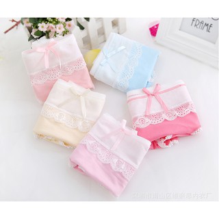 Quần chip nữ phối ren viền