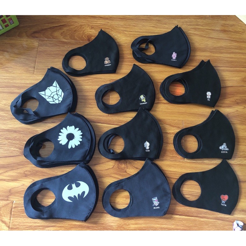 Khẩu trang vải hình 3d người lớn | BigBuy360 - bigbuy360.vn