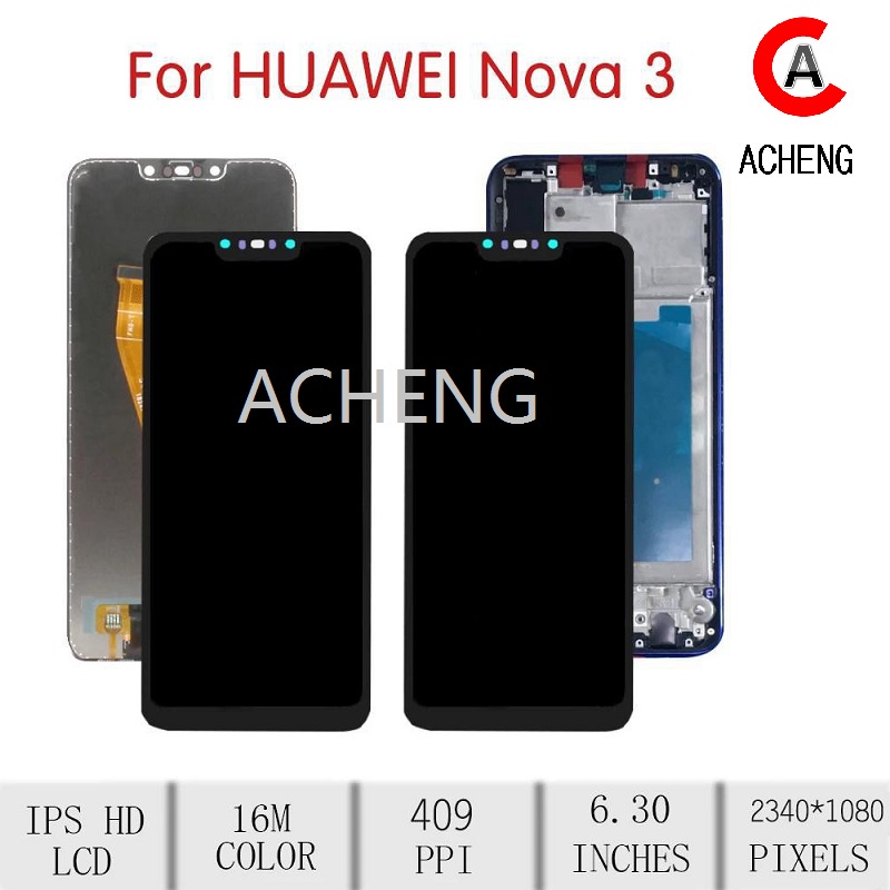Màn Hình Cảm Ứng LCD Kèm Phụ Kiện Thay Thế Dành Cho Điện Thoại HUAWEI Nova 3 / 3i / 3e