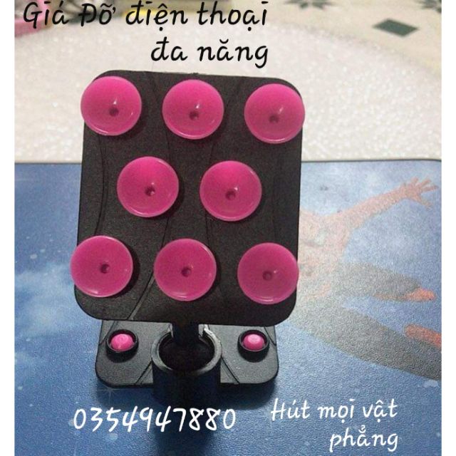 Giá Đỡ Điện Thoại đế Hít Để Bàn Ô tô Mẫu Mới Siêu