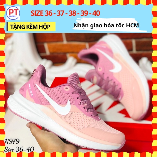 (Có 3 MÀU) Giày thể thao nữ sneaker chạy bộ 𝗡𝗜.𝗞𝗘_𝗭𝗢𝗢𝗠 PT147 Form SIÊU NHẸ đi ÊM CHÂN vải canvas Thoáng khí