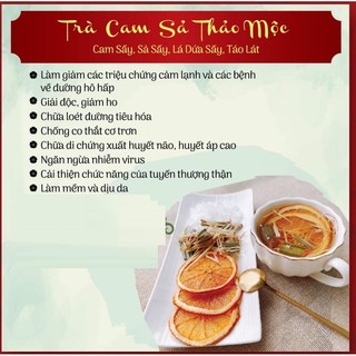 [Combo 5 gói dùng thử] Trà hoa quả mix 1 gói nhỏ