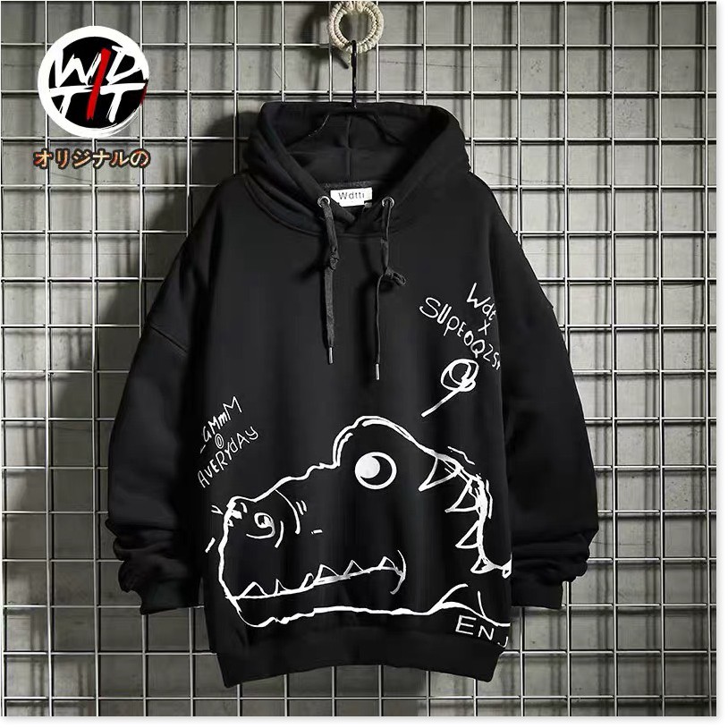 ÁO KHOÁC HOODIE NAM NỮ KHỦNG LONG KỈ BĂNG HÀ