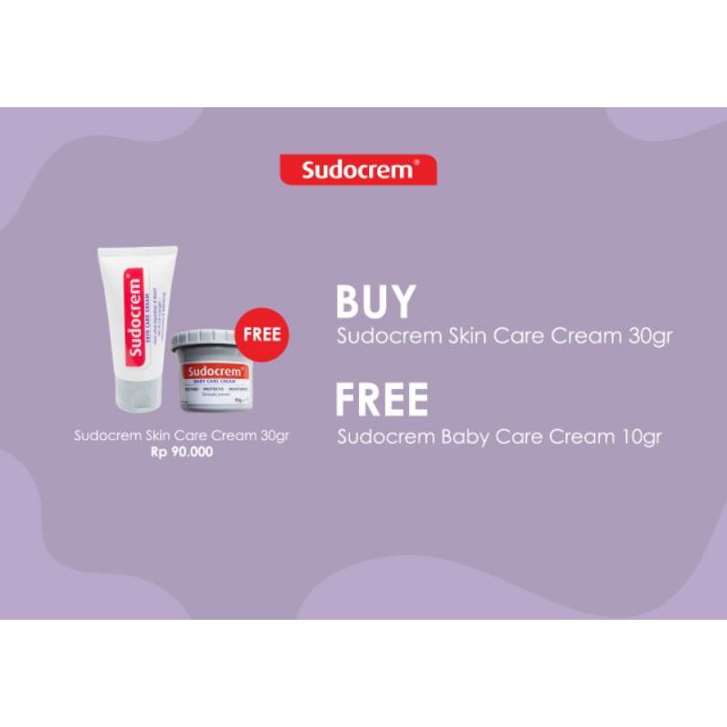 (hàng Mới Về) Kem Dưỡng Da Sudo Cream 30g 10g