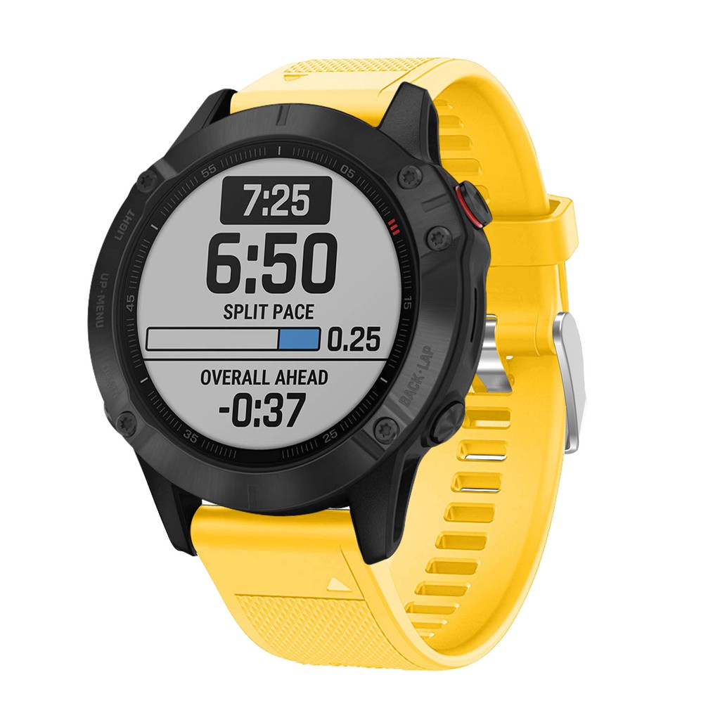 Dây đồng hồ đeo tay bằng silicon thay thế 22mm cho Garmin Fenix 6 / Fenix 5 Plus / Fenix 5 / Forerunner 935 / 945