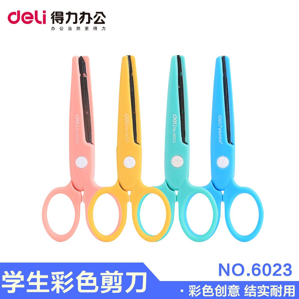 Kéo thủ công nhỏ 131mm Deli 6023