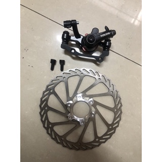 bộ phanh , thắng đĩa xe đạp + đĩa ren