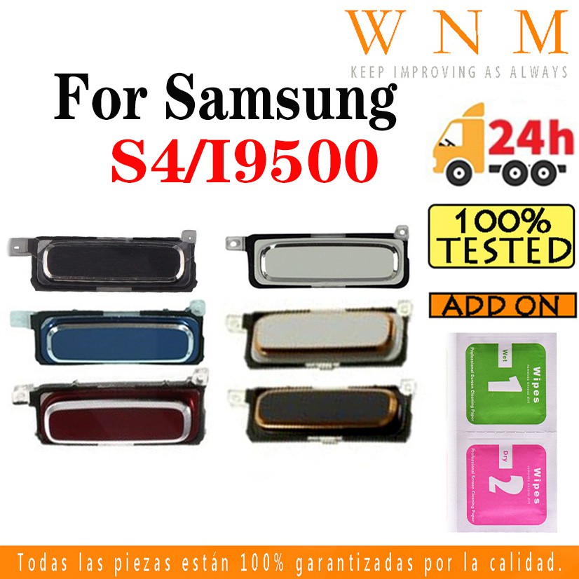 Mới Nút Home Thay Thế Chuyên Dụng Cho Samsung Galaxy S4 I9500 I9505 I337 I545 R970 E300 Menu