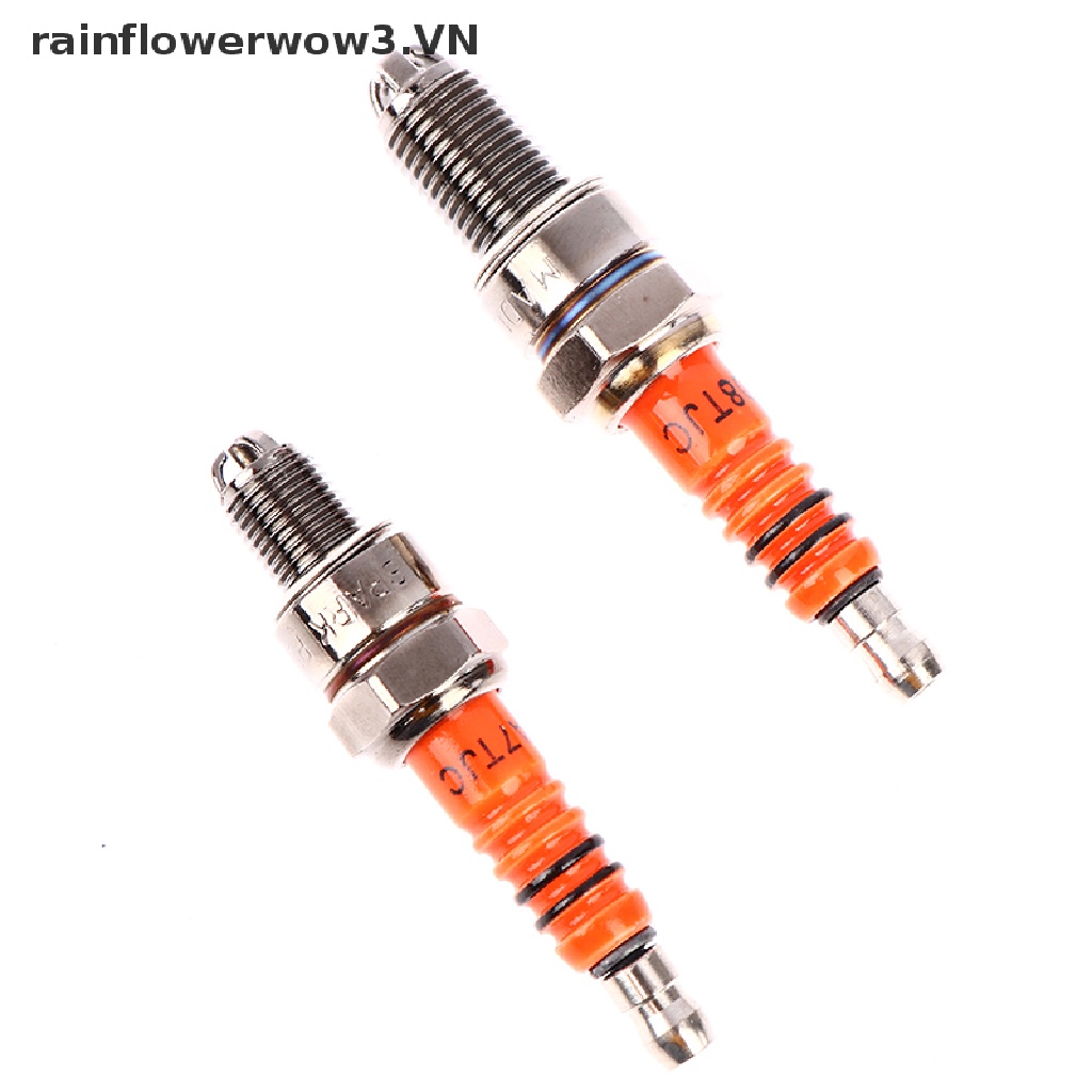 Set 3 Bugi Điện Cực A7tc D8TC Cho Xe Scooter 50cc 110cc 125cc Atv