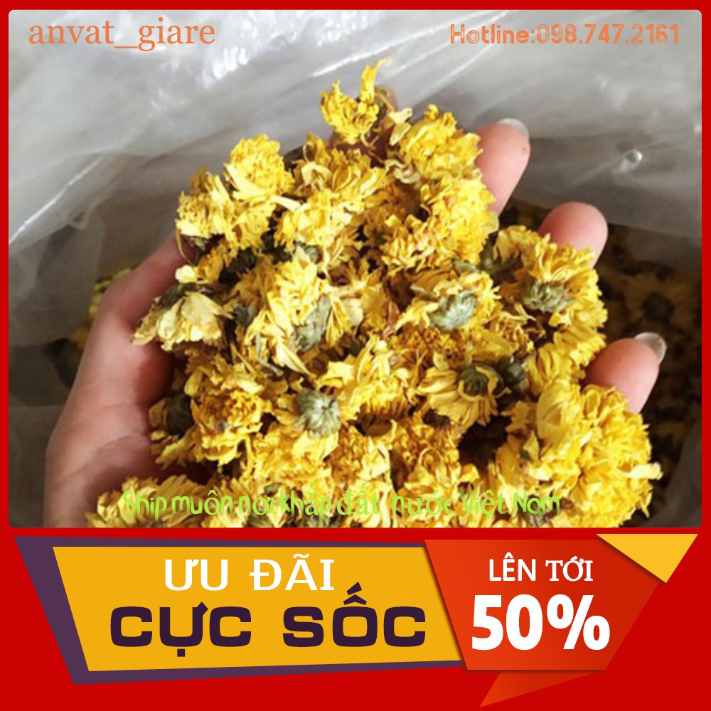 Trà hoa cúc sấy khô sạch 100g