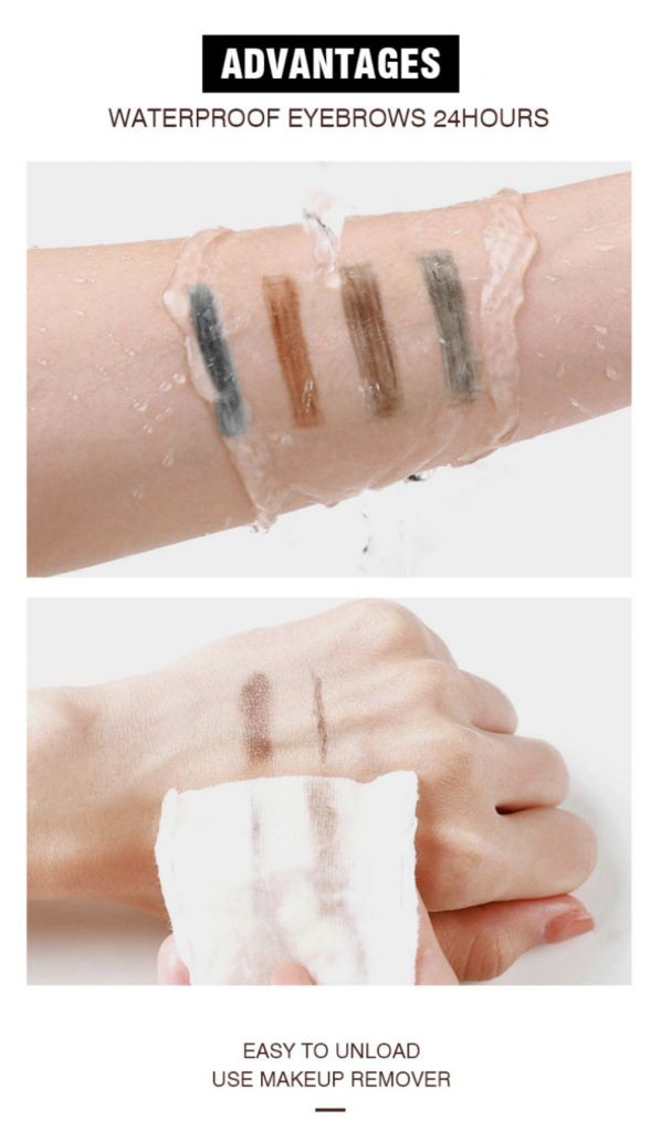 (Hàng Mới Về) Bút Kẻ Lông Mày 4 Màu Tự Nhiên Lâu Trôi Không Nhòe Chống Thấm Nước Và Mồ Hôi | BigBuy360 - bigbuy360.vn