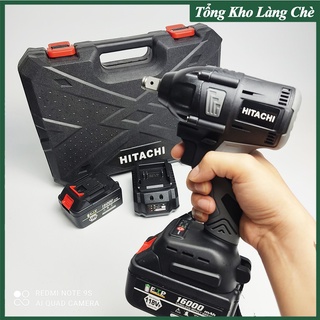 Máy Siết Bulong Hitachi 118V Model 2021 Lõi Đồng Không Chổi Than Tặng 1 Khẩu 22