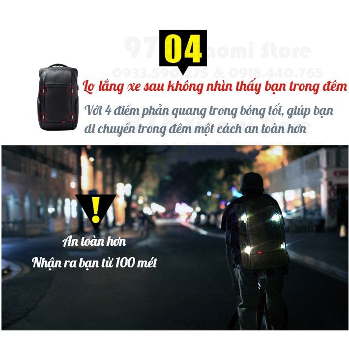 [CHÍNH HÃNG] BALO SẠC ĐIỆN THOẠI KINGSONS -BALO LAPTOP