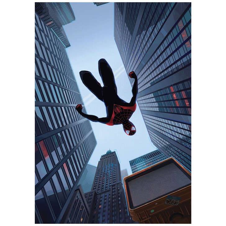 Poster Phim spider man: into the spider verse retro