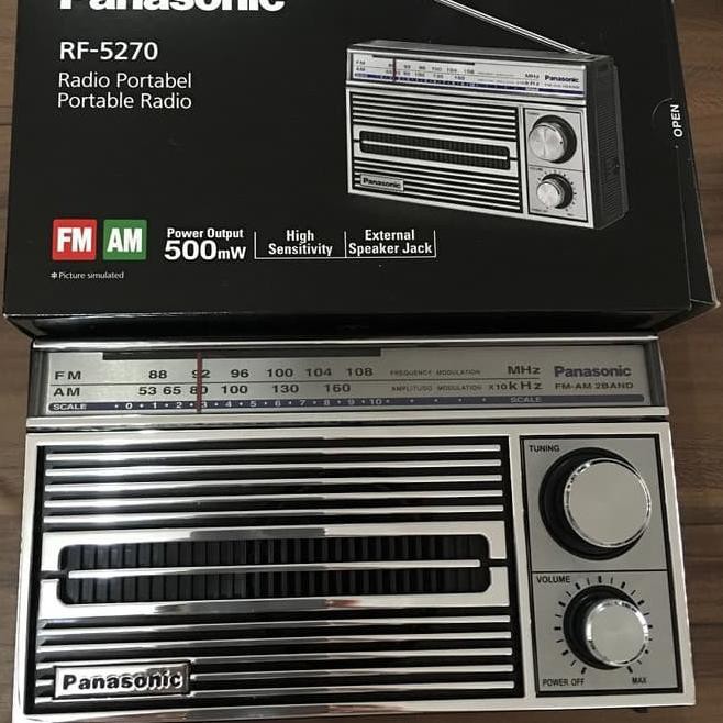 Radio Panasonic Rf5270 Am Fm 500mw Hiện Đại
