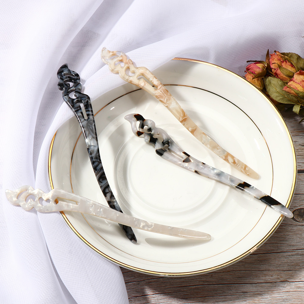 Kẹp Tóc Thiết Kế Đơn Giản Phong Cách Vintage Cho Nữ