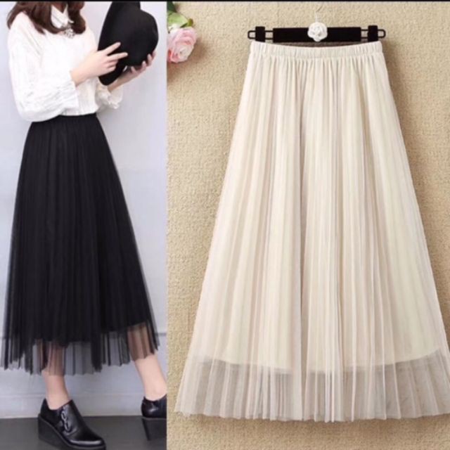 {Hàng loại 1} CHÂN VÁY XẾP LY_ CHÂN VÁY DẬP LI_ CHÂN VÁY XÒE DÀI {Chất lượng} | BigBuy360 - bigbuy360.vn