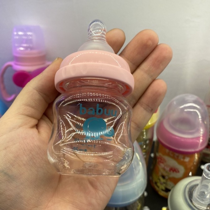 Bình Sữa Sơ Sinh Cho Bé Dung Tích 60ml Babuu Baby
