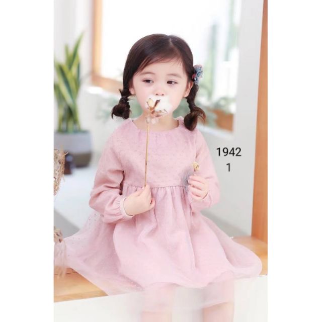 Váy tiểu thư xinh cho bé
