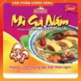 Mì ăn liền gà nấm - micoem gói 70g