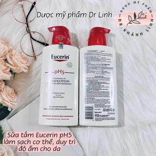 Sữa tắm eucerin ph5 washlotion cho da nhạy cảm 400ml-1000ml- eucerin tắm & chăm sóc cơ thể