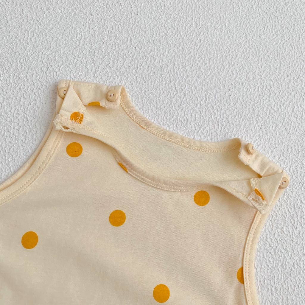 Áo Liền Quần Ngắn Tay Họa Tiết Hoạt Hình Thời Trang Mùa Hè Cho Trẻ Em