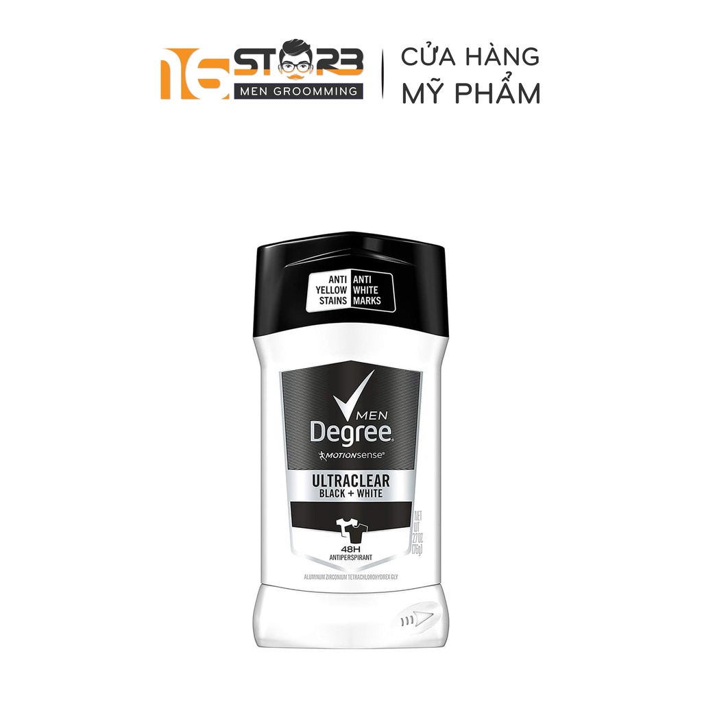 Lăn Sáp Khử Mùi Nam Degree Men UltraClear 76g