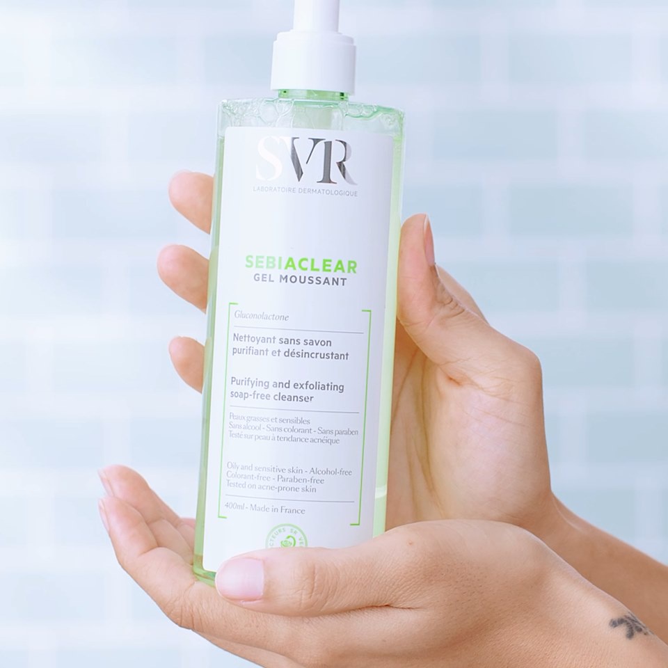 Sữa rửa mặt cho da dầu mụn SVR Sebiaclear Gel Moussant 400ml | BigBuy360 - bigbuy360.vn