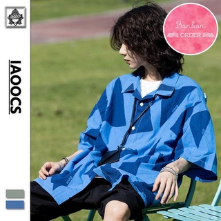 Áo sơ mi ulzzang hiphop hoạ tiết -