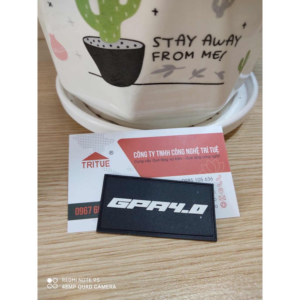 Logo dẻo, logo cao su dẻo, tag nhựa dẻo in theo yêu cầu