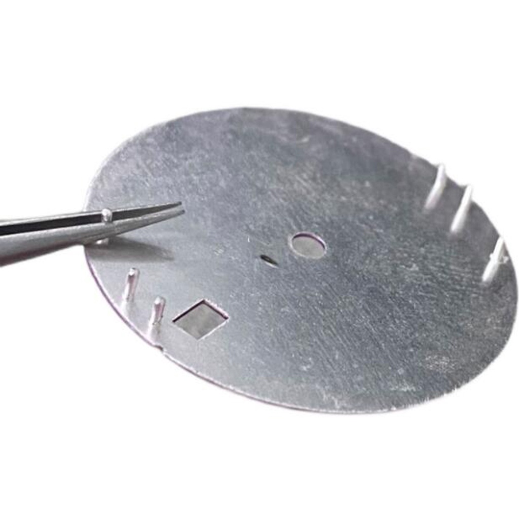 Strip Nail Modified Watch Dial Green Luminous for NH35 / 4R / 7S Movement