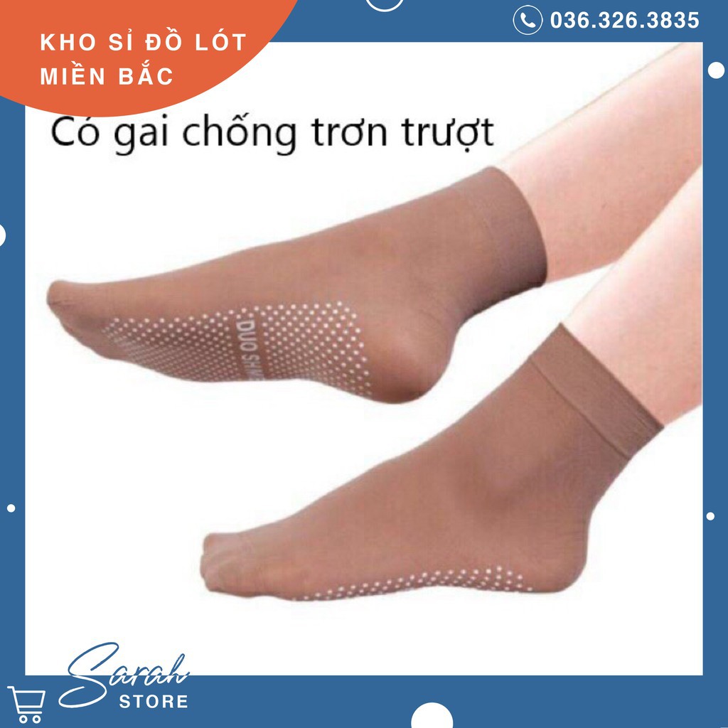 5-10 đôi tất nữ có chống trơn 661
