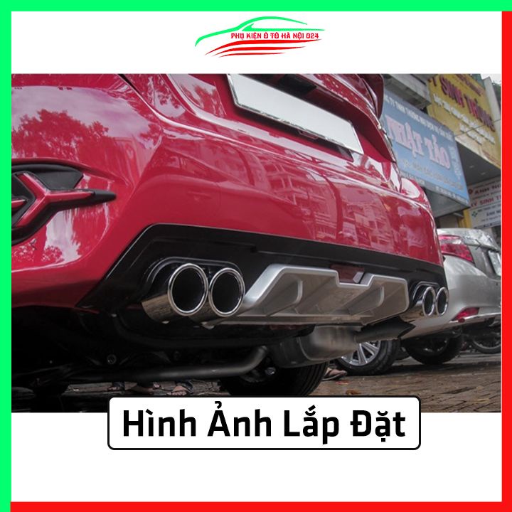 Lippo, líp chia pô ô tô Civic 2017 - 2020 pô kép chuẩn form xe thể thao