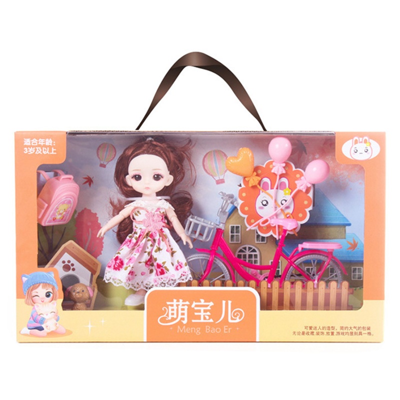 Xe Đẩy Đồ Chơi Mini Luyện Tập Trí Thông Minh Cho Bé Gái 6-8 Tuổi