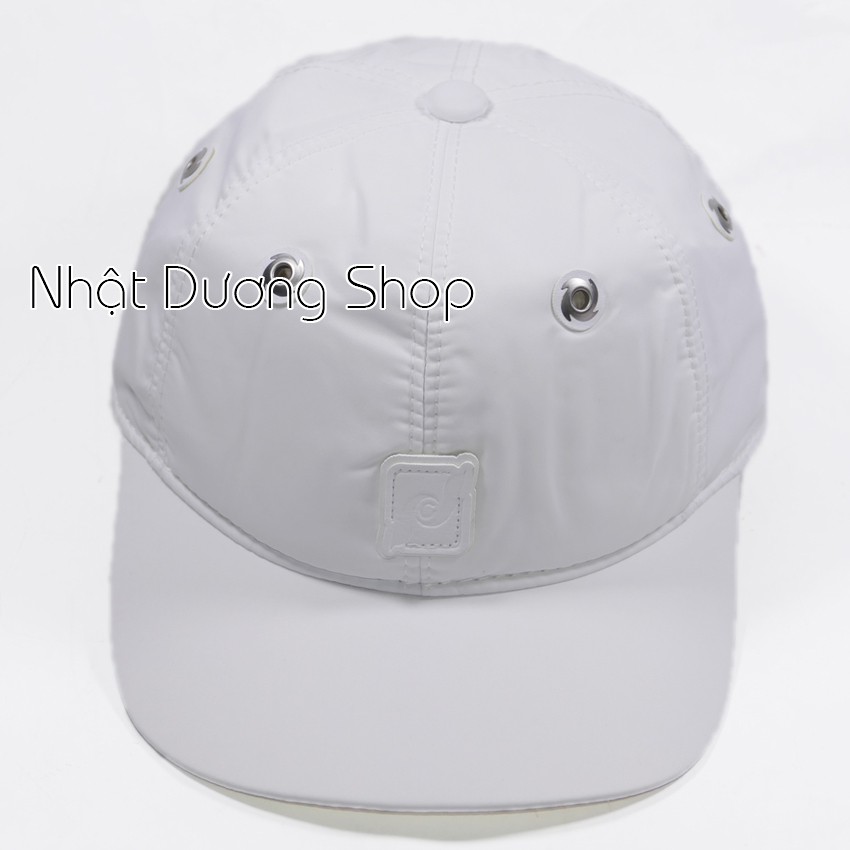 [ FREESHIP ] Nón kết đẹp vải dù trơn bóng thời trang cao cấp, đường may tinh tế, mặt da lốc xoáy, nón kết vải dù cao cấp