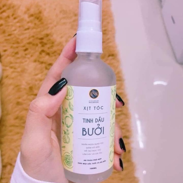 Tinh dầu bưởi trị rụng