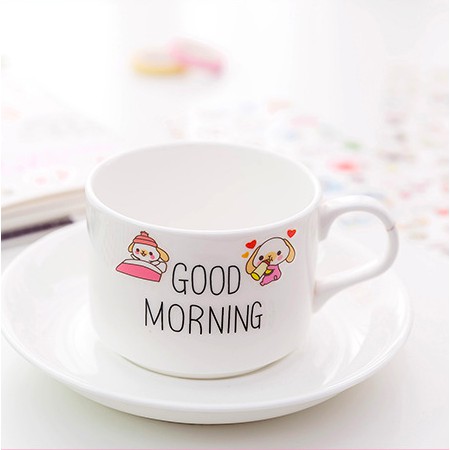 Z0462 Bộ 6 Sticker Cún Iu Bukao