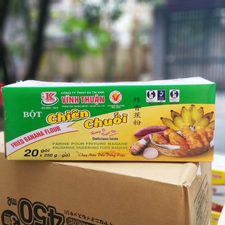 Bán Sỉ 1 Thùng Bột Vĩnh Thuận: Chiên Chuối, Chiên Giòn, Cốt Dừa - Date mới - Larva Store