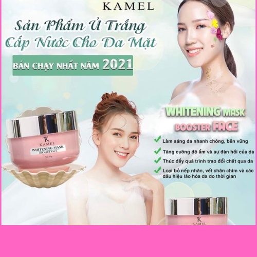 Cấy và ủ trắng mặt karmel cấp nước ch da mặt. làm sáng nhanh chóng bền vững , loại bỏ nếp nhăn vết chân chim và lão hóa