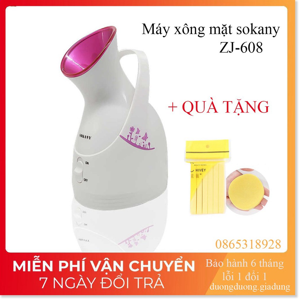 [HÀNG LOẠI 1 - GIÁ SẬP SÀN] Máy Xông Hơi Làm Đẹp Da Mặt Tại Nhà Sokany Chính Hãng