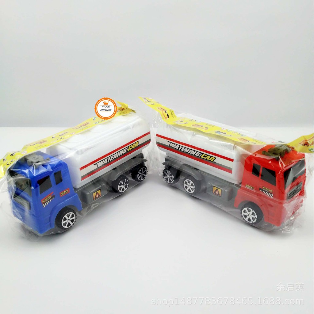 Ô tô đồ chơi , Bộ ô tô  Mô Hình Xe Bồn Chạy Đà , Bền Đẹp, Nhựa dẻo đàn hồi chịu va đập mạnh.