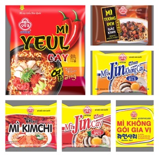 MÌ yeul cay hàn quốc ottogi 120g, mì yeul cay Otoki 120g, mì rong biển Ottogi 120g