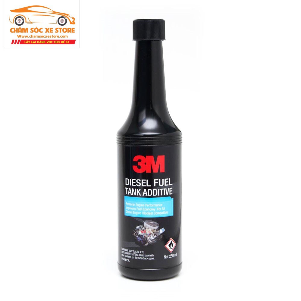 Súc béc dầu Diesel ô tô 3M Diesel Fuel System Cleaner 250ml chamsocxestore