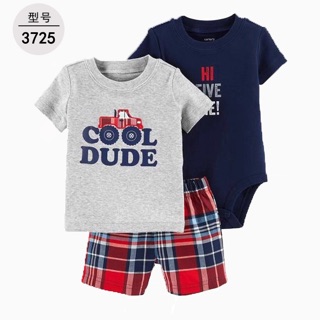 Set 3 chi tiết Carter bé trai cho bé