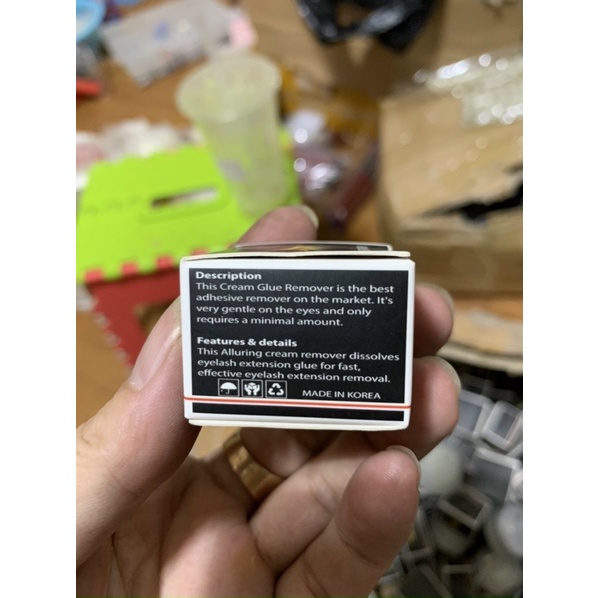 sáp tháo mi Không cay mắt hồng và đen | BigBuy360 - bigbuy360.vn