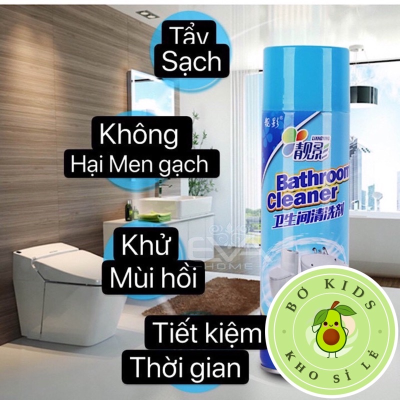 Bình Xịt Tẩy Rửa Nhà Tắm Bathroom Cleaner Đa Năng bokisd.store (GIÁ TỐT)